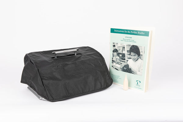 Brailler Accessories, carrying bag and booklet