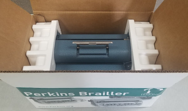 *Set of 2 Packaging White Foam Inserts for Perkins Braillers